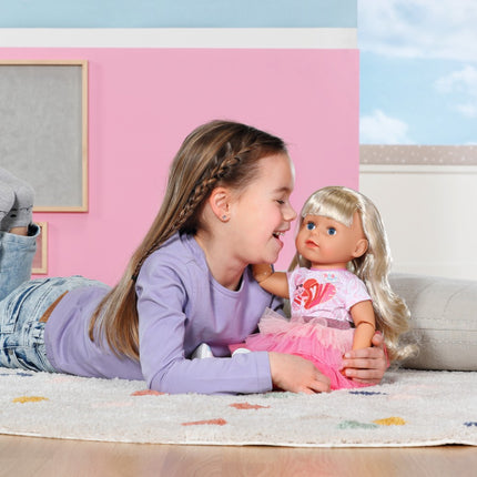 BABY born Sister Puppe Style & Play Blond, 43 cm