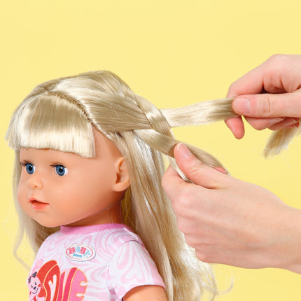 BABY born Sister Puppe Style & Play Blond, 43 cm