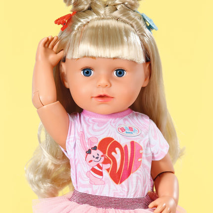 BABY born Sister Puppe Style & Play Blond, 43 cm