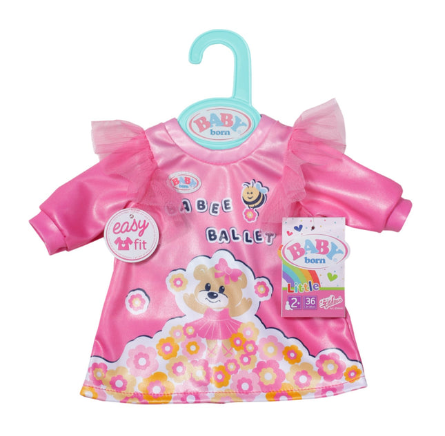 Baby-Puppenkleid, 36 cm, weicher Stoff, leicht anzuziehen