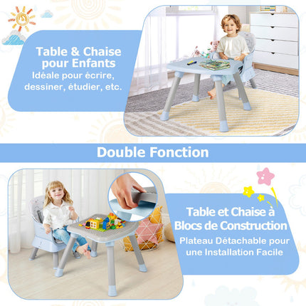 Baby-Hochstuhl 6-in-1 umwandelbar, 5-Punkt-Gurt; Tablett
