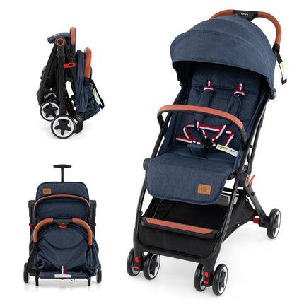 Kinderwagen mit Verdeck, 95–175 Neigung, schnelle Klappfunktion