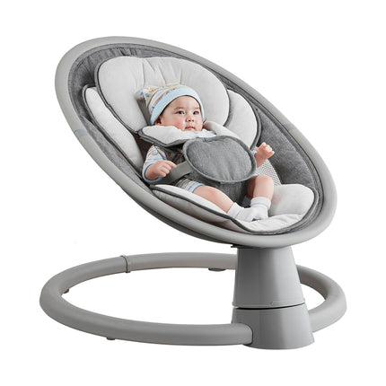 Baby Swing 5-Speed, Portable, Remote, Bluetooth, 5-Point Harness