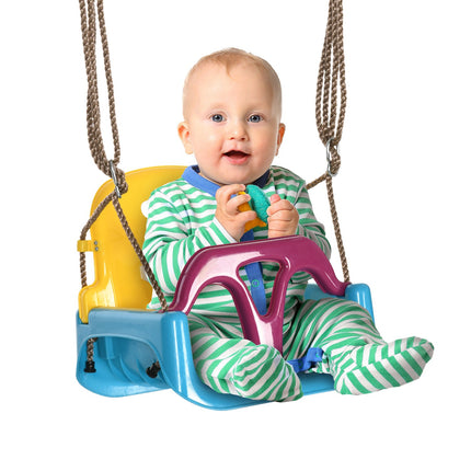 Babyschaukel mit verstellbarem Seil für Kinder ab 9 Monaten