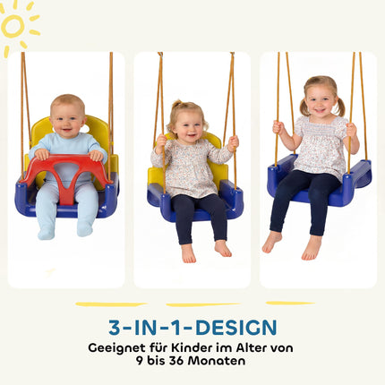 Baby Swing Seat with Adjustable Rope, 70 kg Capacity