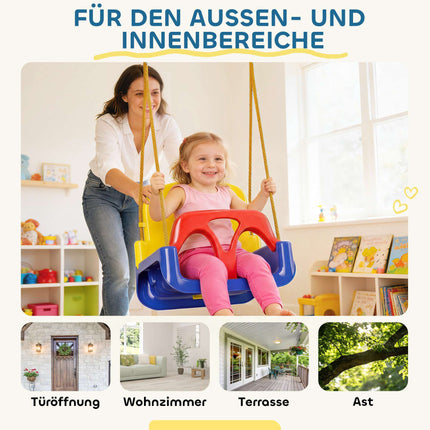 Baby Swing Seat with Adjustable Rope, 70 kg Capacity