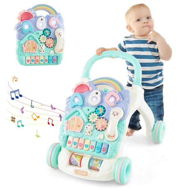 Babywalker Mit Abnehmbarem Aktivitätspaneel, Lichtern, Musik