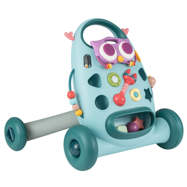 Babywalker mit abnehmbarem Spielbrett und Formenstecker