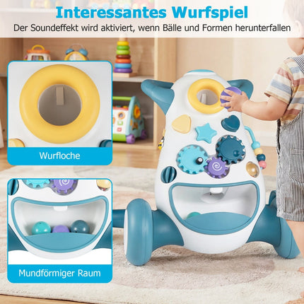 Babywalker mit Musik und Licht, Montessori-Spiele, Blau
