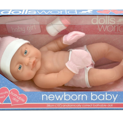 Babypuppe für Mädchen, 38 cm groß