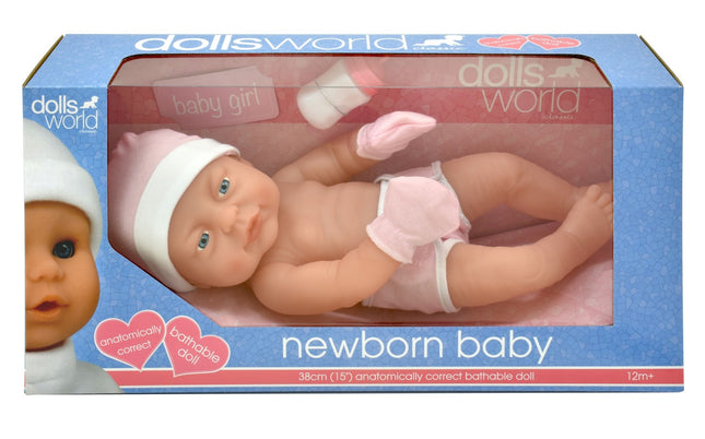 Babypuppe für Mädchen, 38 cm groß