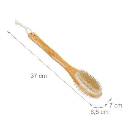 Back brush double-sided