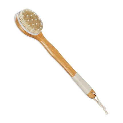 Back brush with knobs