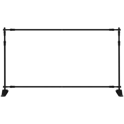 Backdrop Banner Stand, Adjustable Telescopic Aluminum, 4-Pack