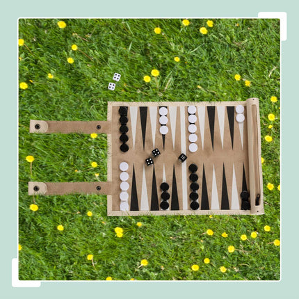 Backgammon zum Scrollen