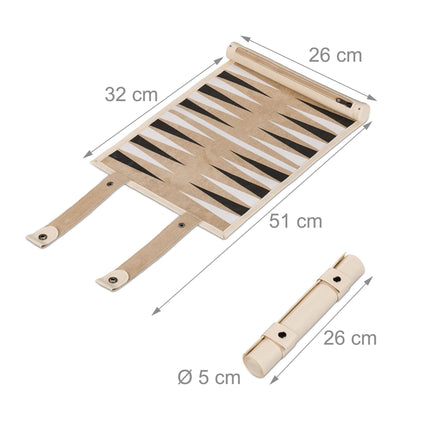 Backgammon zum Scrollen