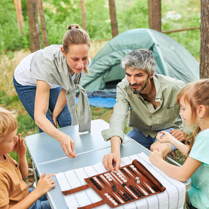 Backgammon zum Rollen