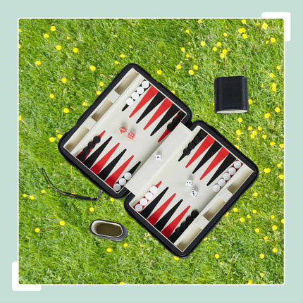 Backgammon travel game