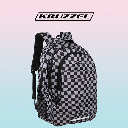 Batoh 22L – šachovnice Kruzzel 24530