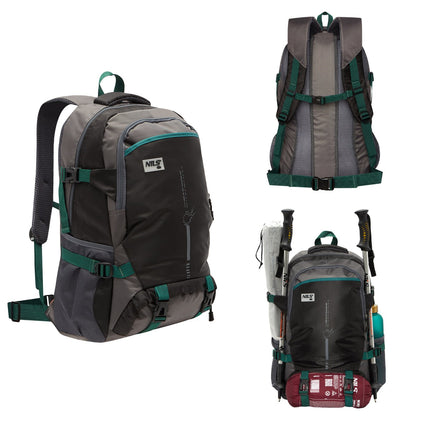 Backpack, 45L, Black, Tourist Range