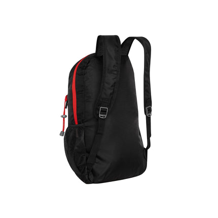 Backpack, Black, 22L Capacity, Edge Design