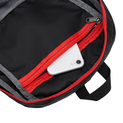 Backpack, Black, 22L Capacity, Edge Design