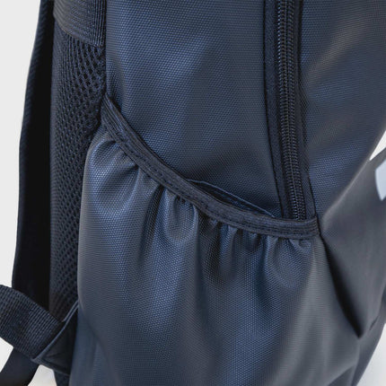 Rucksack Blau, Strapazierfähiges PU, Verstellbare Träger, 44x30x14 cm