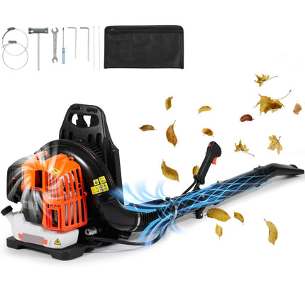 Backpack Leaf Blower – 52cc 2-Cycle Gas, 480 CFM