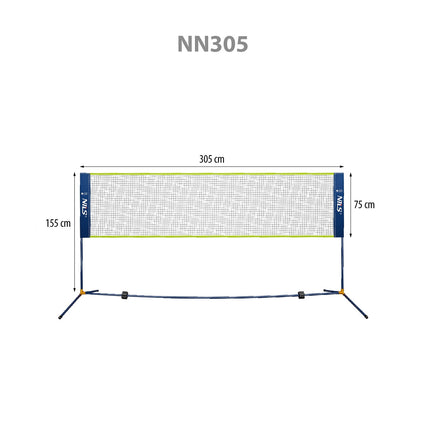 Badminton Net 305cm – Full Coverage