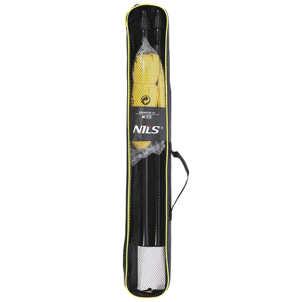Badminton Net with Telescopic Posts, 600x60 cm, Full Cover