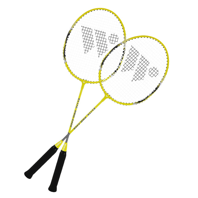 Badmintonracketset, 2 rackets, 3 shuttlecocks, net