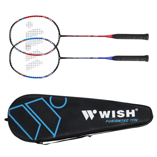Badmintonschläger-Set – 2 Schläger, Federbälle inklusive