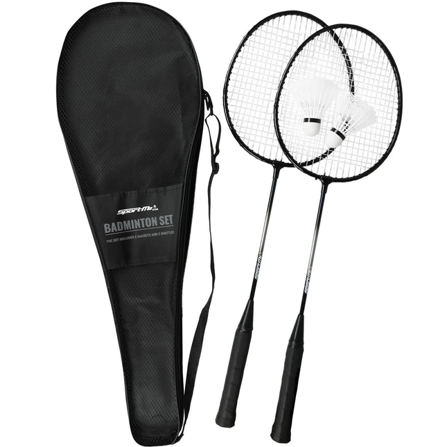 Badmintonschläger-Set mit Tasche