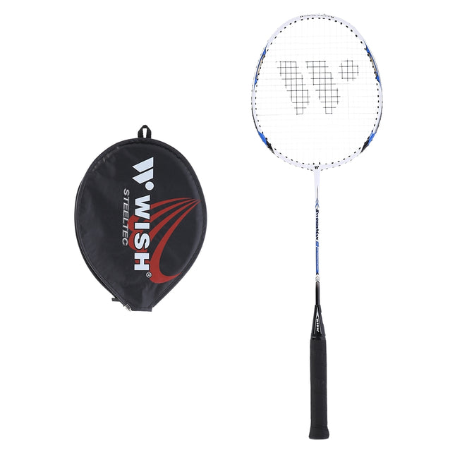 Badmintonschläger – Stahlrahmen, Blau