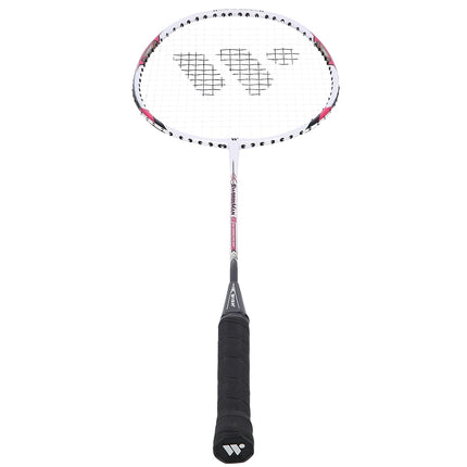 Badmintonschläger, Stahl, rot, leicht