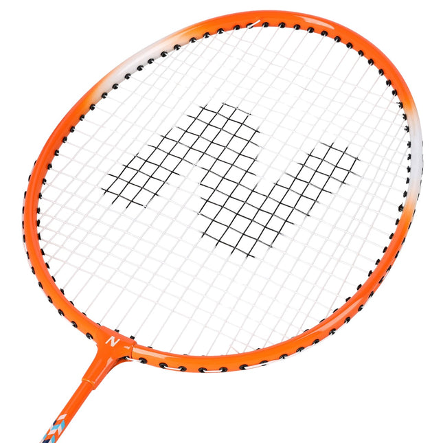 Badmintonset - 2 rackets, 3 shuttlecocks, hoes