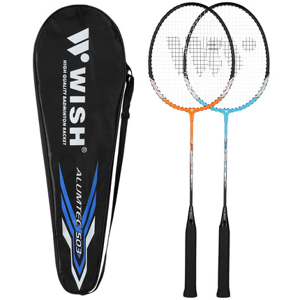 Badmintonová sada – 2 rakety, košíčky součástí