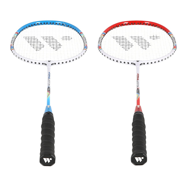 Badmintonset - 2 rackets, inclusief shuttles