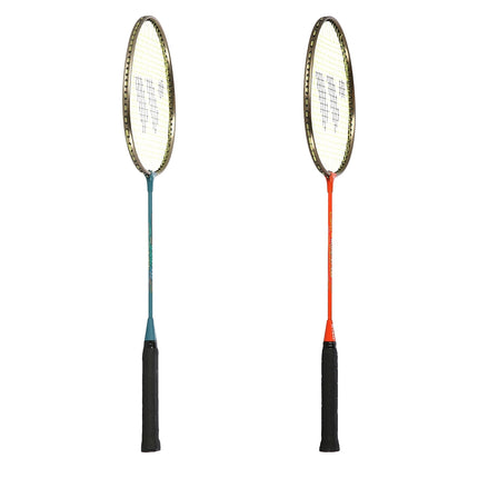 Badminton-Set – 2 Schläger, Federbälle inklusive