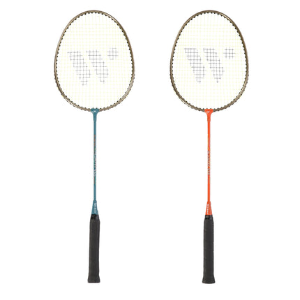 Badminton-Set – 2 Schläger, Federbälle inklusive