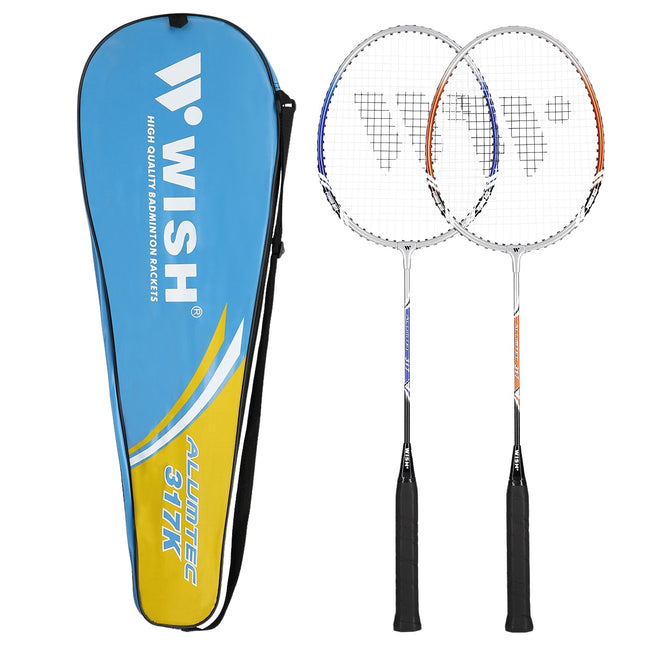 Badminton-Set – 2 Schläger, Federbälle inklusive