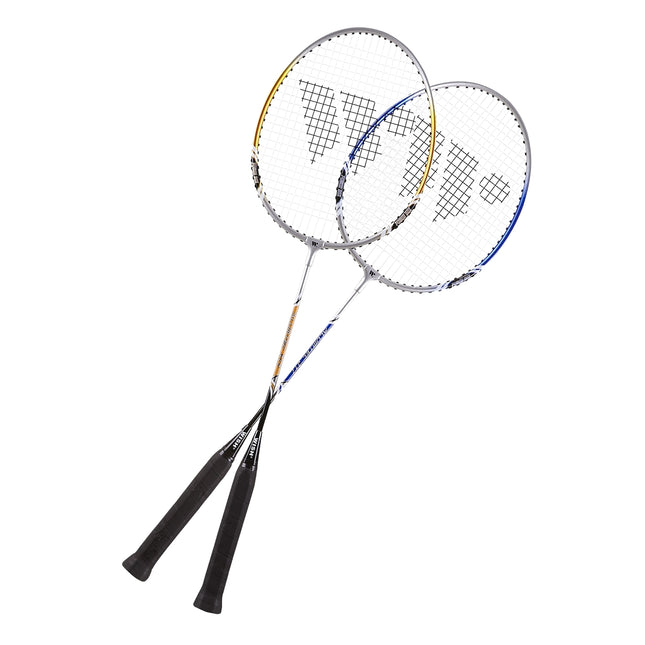 Badminton-Set – 2 Schläger, Federbälle inklusive