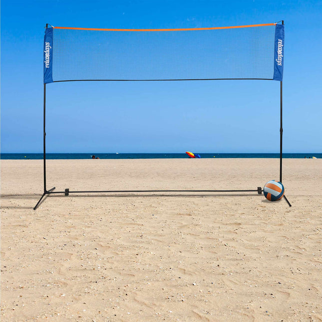 Badmintonnet met verstelbare hoogte
