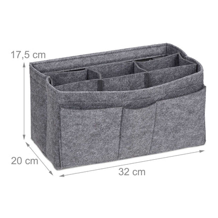 Taschenorganizer Geldbörse Filz