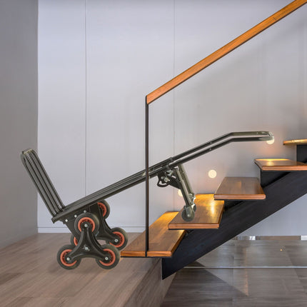 Bag truck stair climber black