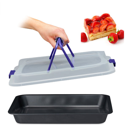 Baking Tray with Lid – Non-Stick, Multi-Function