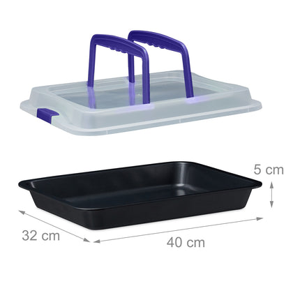 Baking Tray with Lid – Non-Stick, Multi-Function