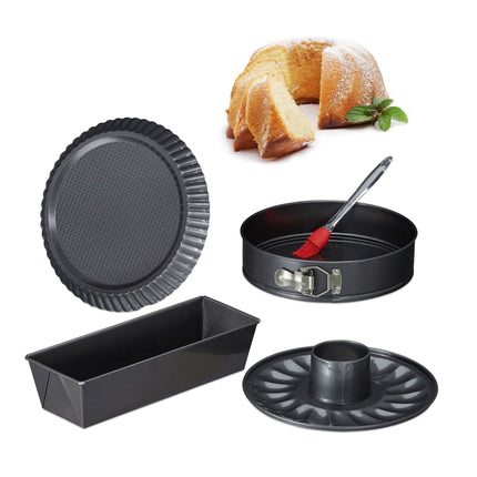 Backformen-Set 5-teilig