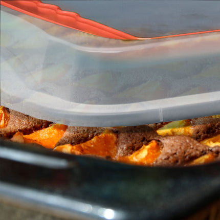 Baking tray with lid