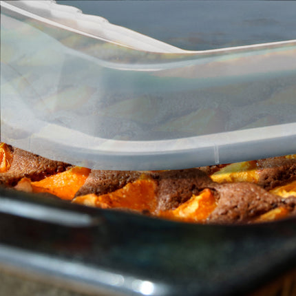 Baking tray with lid